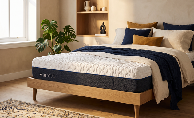 Scarnatti Unique Gel Memory Foam Mattress 18cm